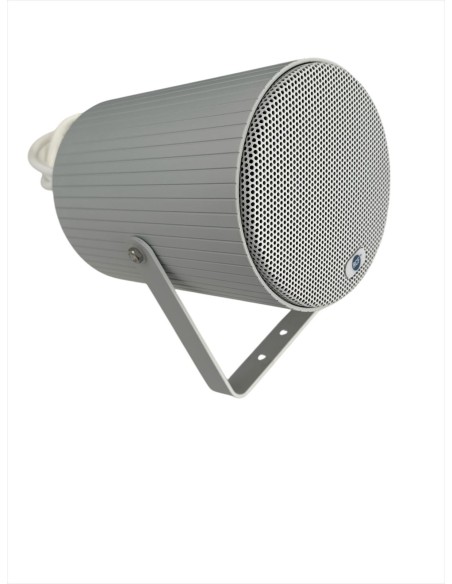 Projecteur sonore RCF DP1420BS en aluminium gris RAL 7035, 70-100 V, 20/10/5 W, EN54